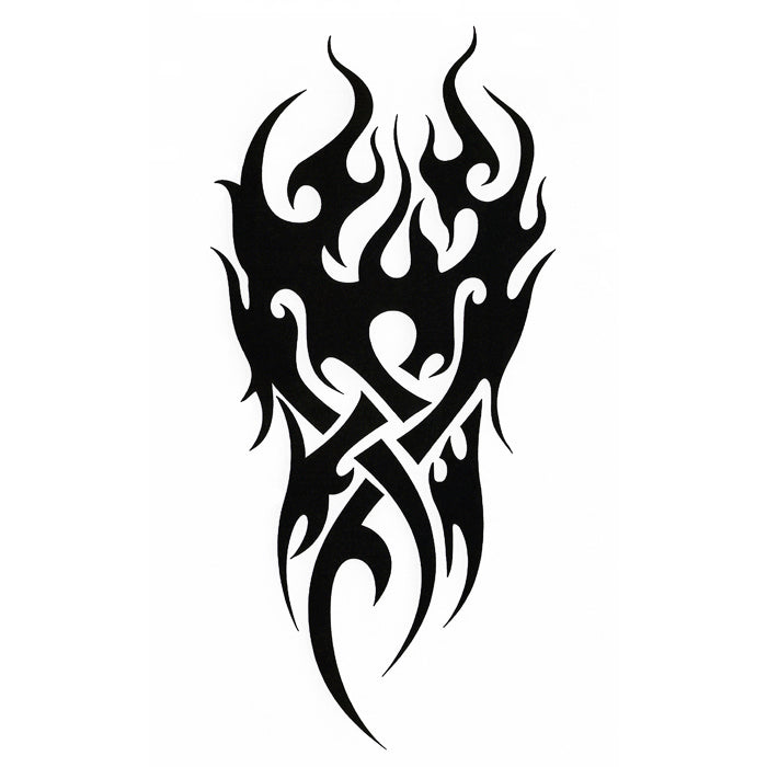 Tribal Flame - INKOTATTOO